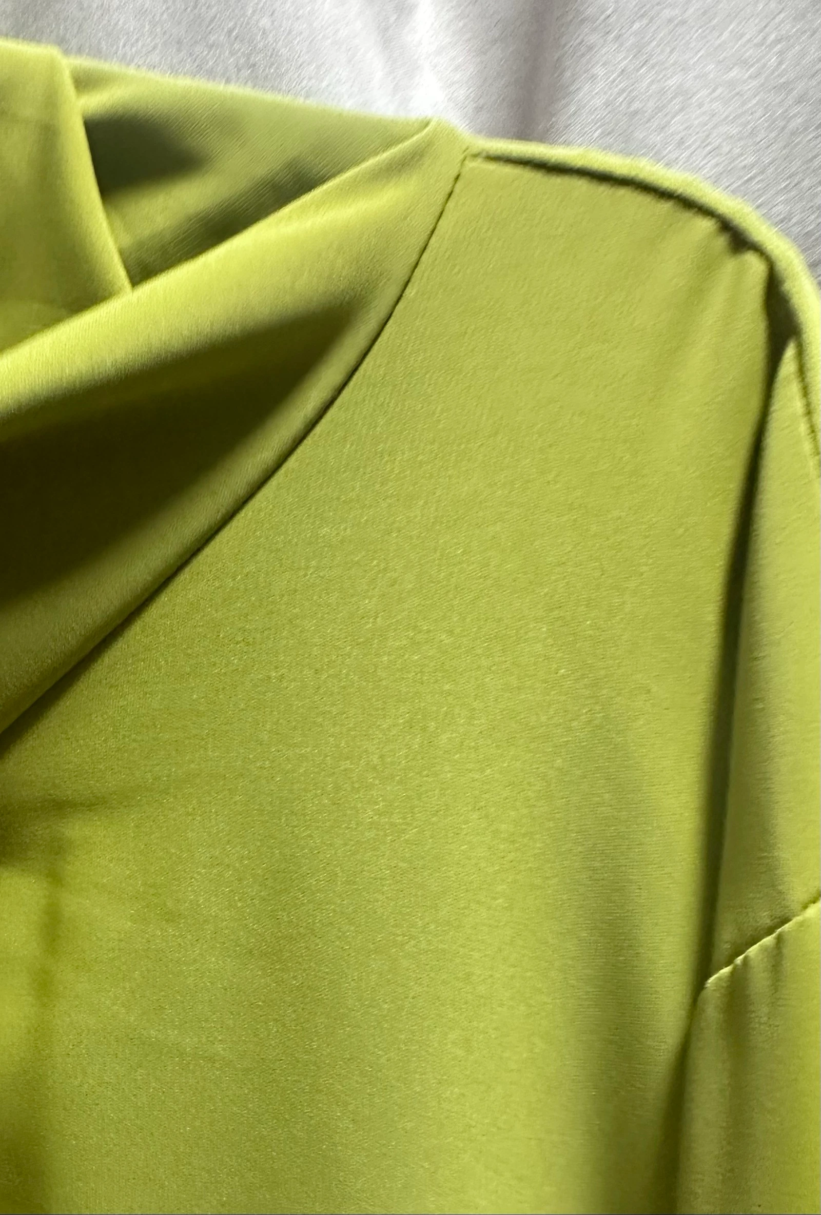 Voile green abaya one-size new – photo 4